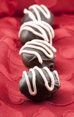 Chocolate Covered Strawberry Truffles