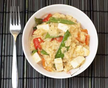 Red Curry Risotto