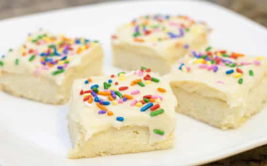 Lemon Birthday Bars